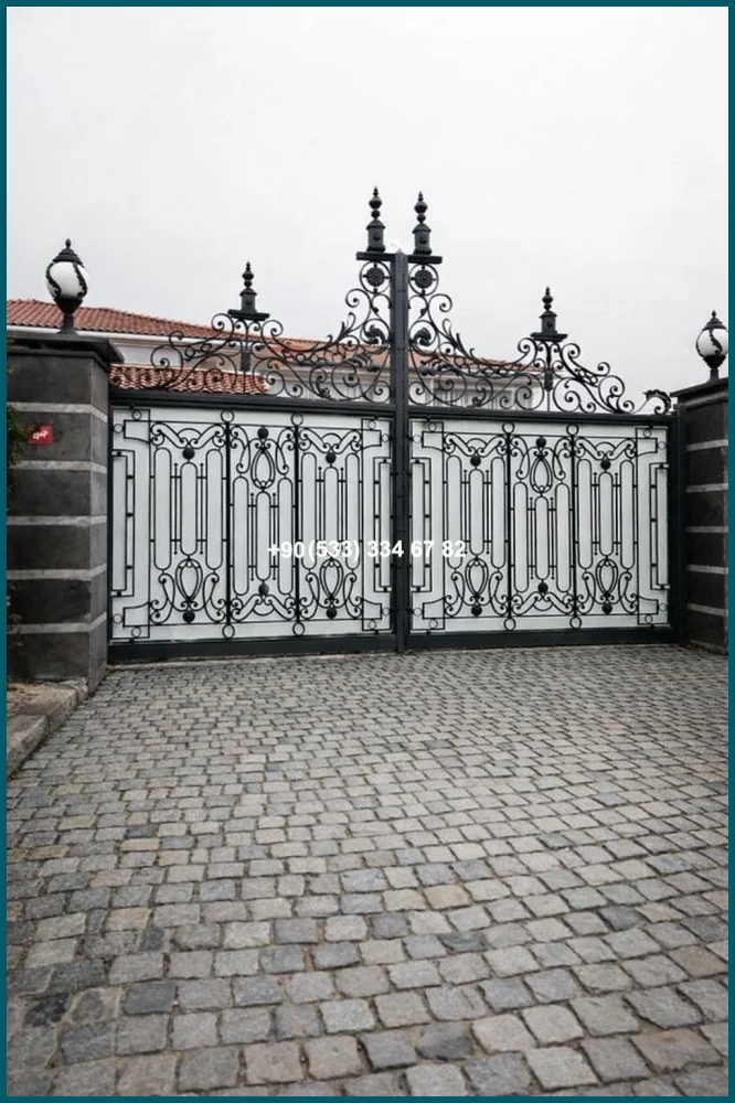 VİLLA KAPILARI-FERFORJE VİLLA KAPILAR-VİLLA GİRİŞ KAPILAR ist19419