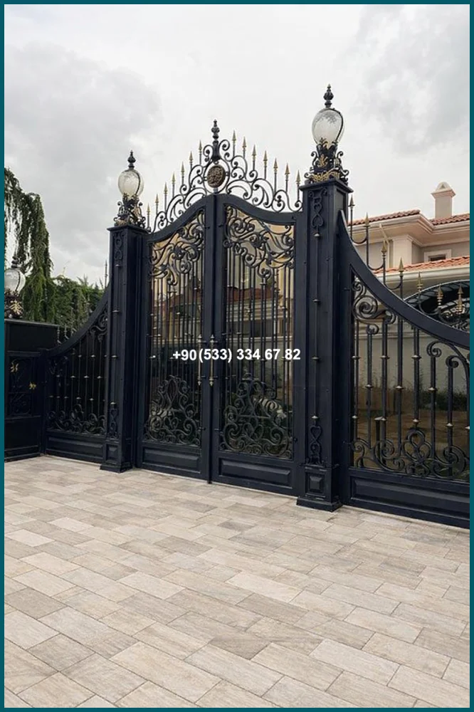 VİLLA KAPILARI-FERFORJE VİLLA KAPILAR-VİLLA GİRİŞ KAPILAR ist19422