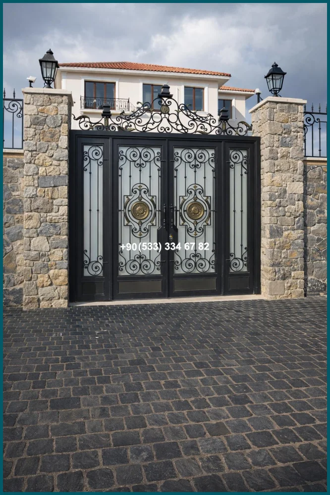 VİLLA KAPILARI-FERFORJE VİLLA KAPILAR-VİLLA GİRİŞ KAPILAR ist19424