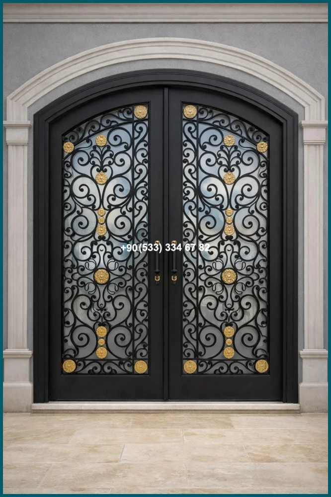 VİLLA KAPILARI-FERFORJE VİLLA KAPILAR-VİLLA GİRİŞ KAPILAR ist19425