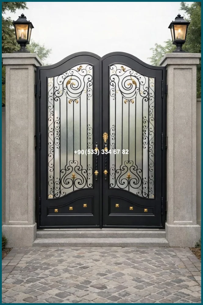 VİLLA KAPILARI-FERFORJE VİLLA KAPILAR-VİLLA GİRİŞ KAPILAR ist19431