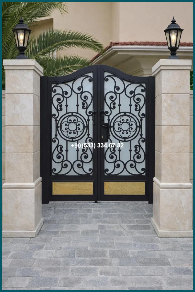 VİLLA KAPILARI-FERFORJE VİLLA KAPILAR-VİLLA GİRİŞ KAPILAR ist19432