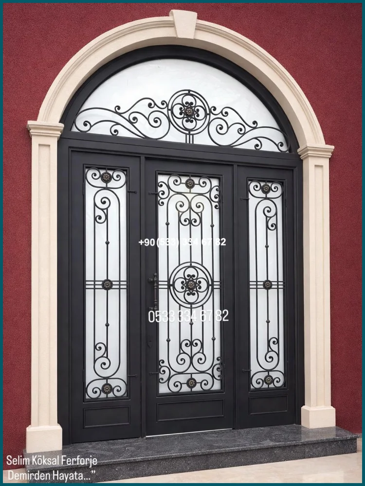 VİLLA KAPILARI-FERFORJE VİLLA KAPILAR-VİLLA GİRİŞ KAPILAR ist19463