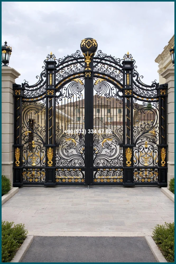 VİLLA KAPILARI-FERFORJE VİLLA KAPILAR-VİLLA GİRİŞ KAPILAR ist19492
