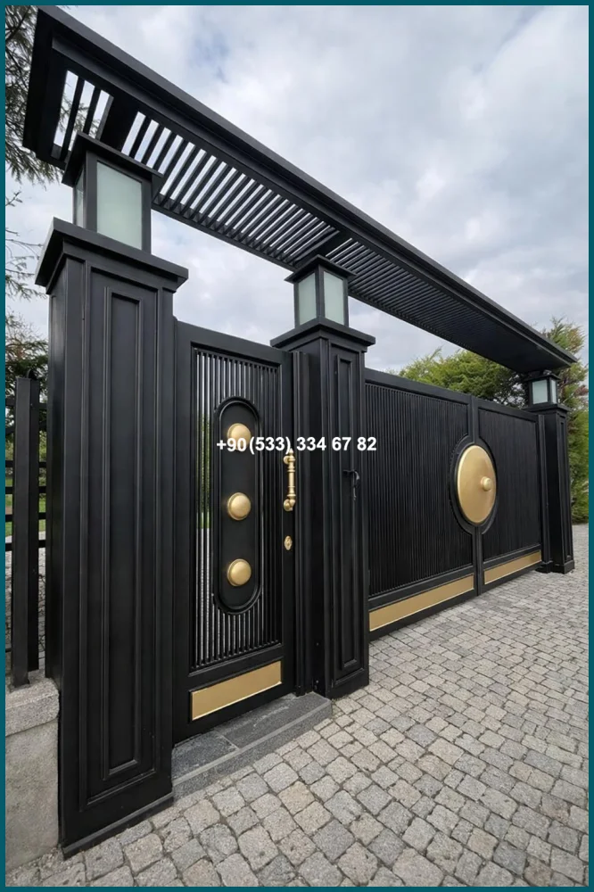 Ferforje Villa Kapıları