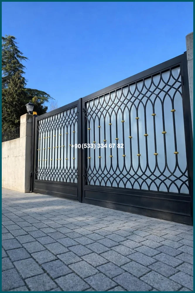 VİLLA KAPILARI-FERFORJE VİLLA KAPILAR-VİLLA GİRİŞ KAPILAR ist19573