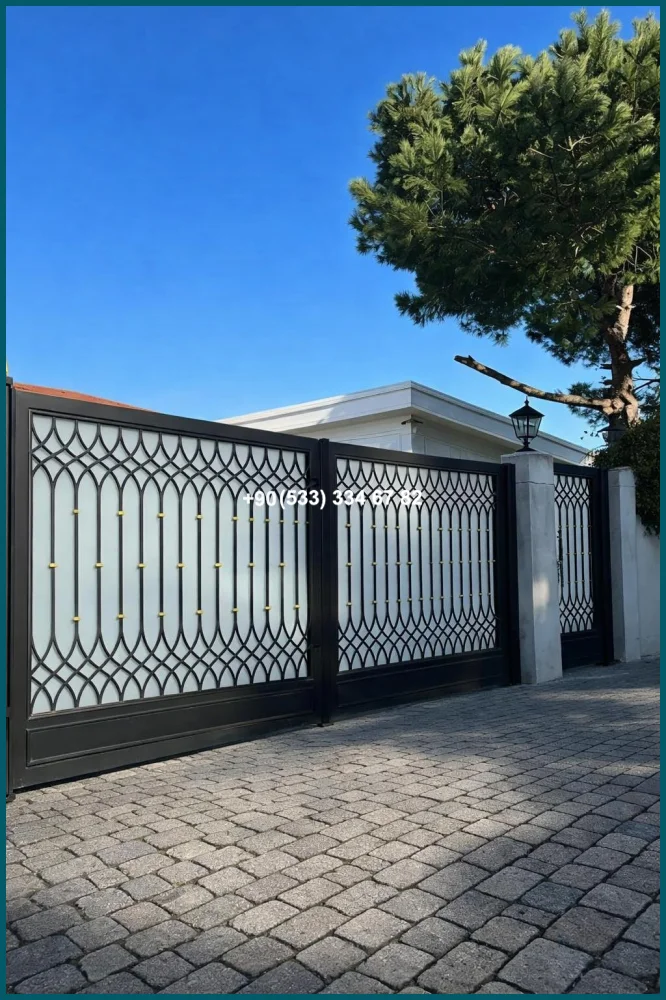 VİLLA KAPILARI-FERFORJE VİLLA KAPILAR-VİLLA GİRİŞ KAPILAR ist19575