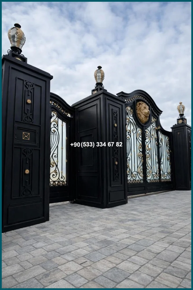 VİLLA KAPILARI-FERFORJE VİLLA KAPILAR-VİLLA GİRİŞ KAPILAR ist19578