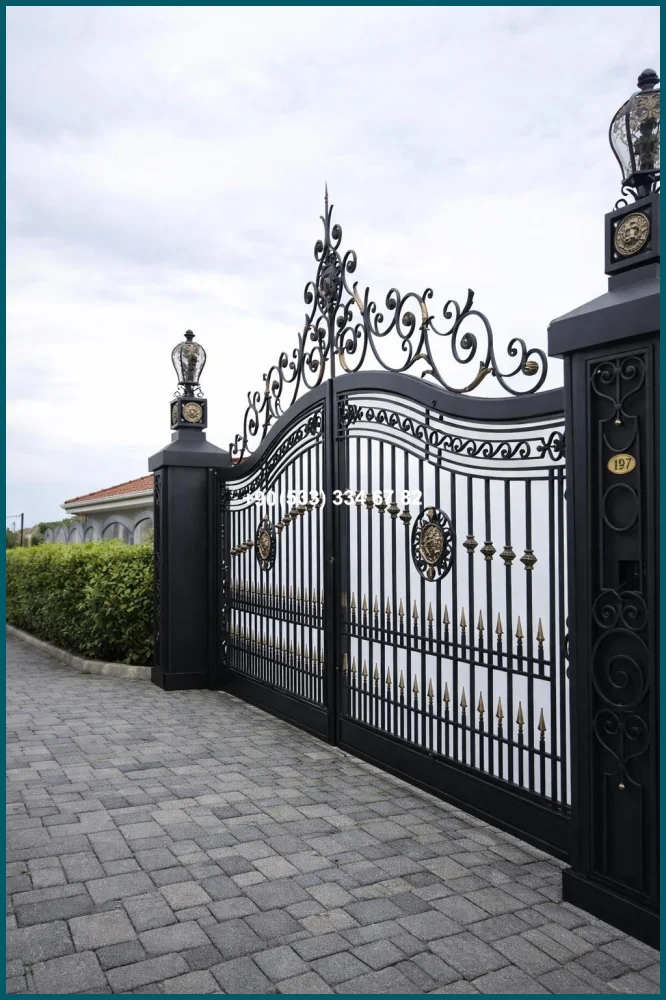 VİLLA KAPILARI-FERFORJE VİLLA KAPILAR-VİLLA GİRİŞ KAPILAR ist19582