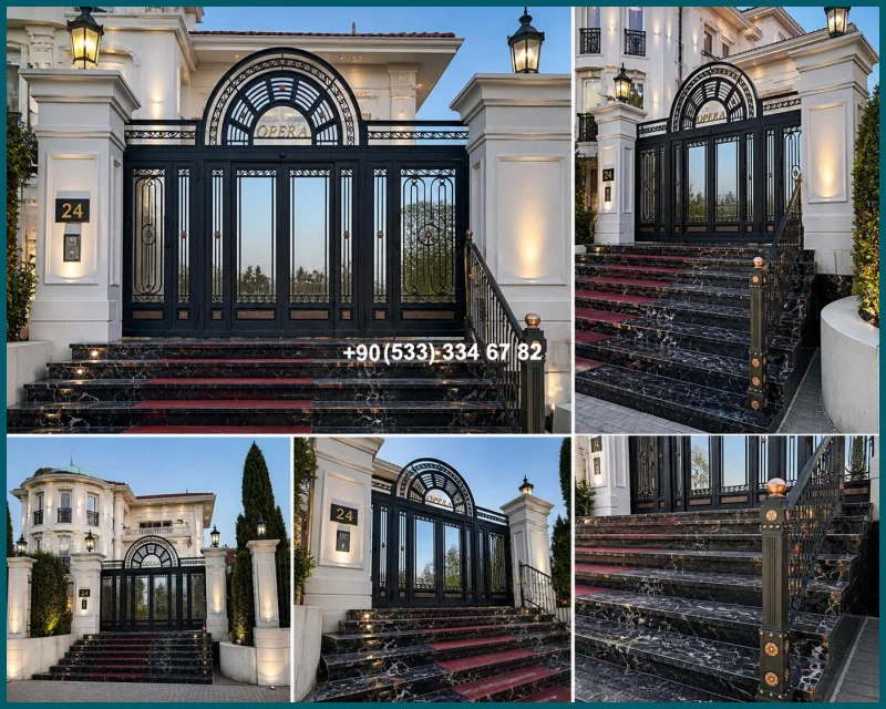 Ferforje Villa Kapıları