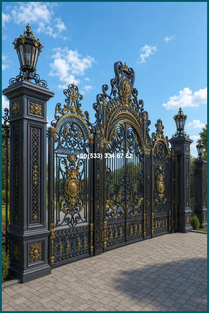Ferforje Villa Kapıları