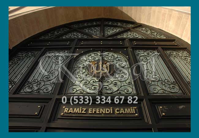 Ferforje Cami Kapıları Fiyatları